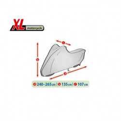 Plachta moto XL mobile garage