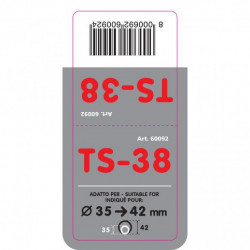 Koncovka výfuku (Ø výfuku do 42mm) TS-38