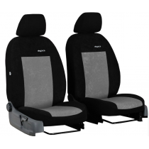 Poťahy pre MERCEDES VITO 1+1 W639 (2003-2014) Elegance (velour-velour) šedá (vyp)