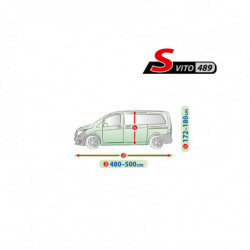 Plachta na auto Mercedes Vito III od 2003 vito - Garage S