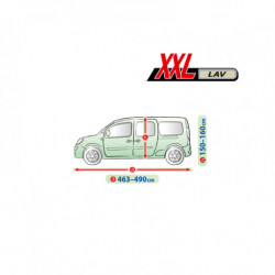 Plachta na auto OPEL Combo D Van L2 - Garage