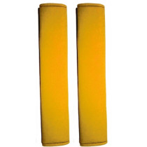 Poťah bezpečnostných pásov žlté 2ks