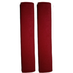 Poťah bezpečnostných pásov bordové 2ks