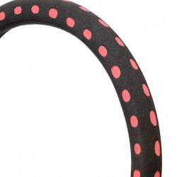 Poťah volantu penový, červený 37-39cm