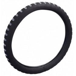 Poťah volantu penovy, šedý 37-39cm