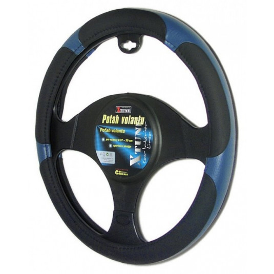 Poťah na volant GRIP modrý 37-39cm