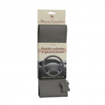 Poťah cavalo kožený C sivý 43-47