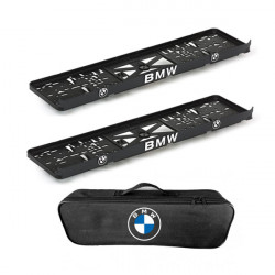 2x podložky ŠPZ  a taška BMW - sada