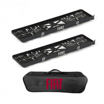 2x podložky ŠPZ  a taška DACIA - sada