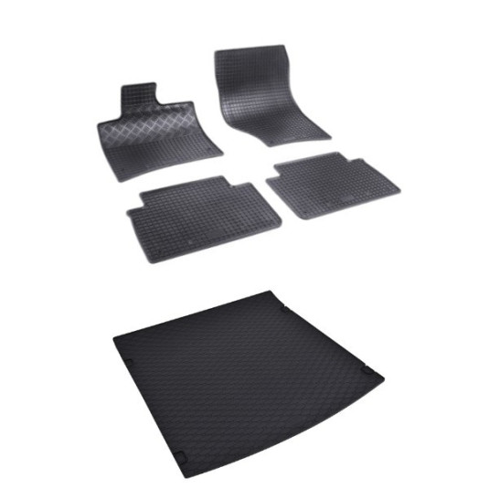 Rohože a vanička pre Audi Q7 5miestne (2007-2015)