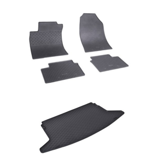 Rohože a vanička pre KIA Ceed HB - BEZ MEZIPODLAHY (od 2018)