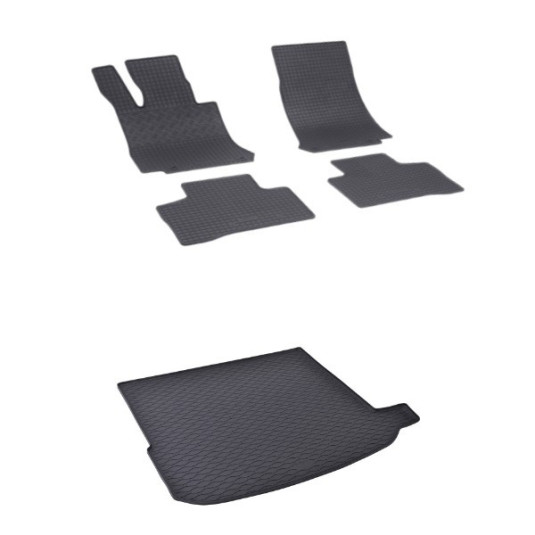 Rohože a vanička pre Mercedes GLC (C253) 2019-