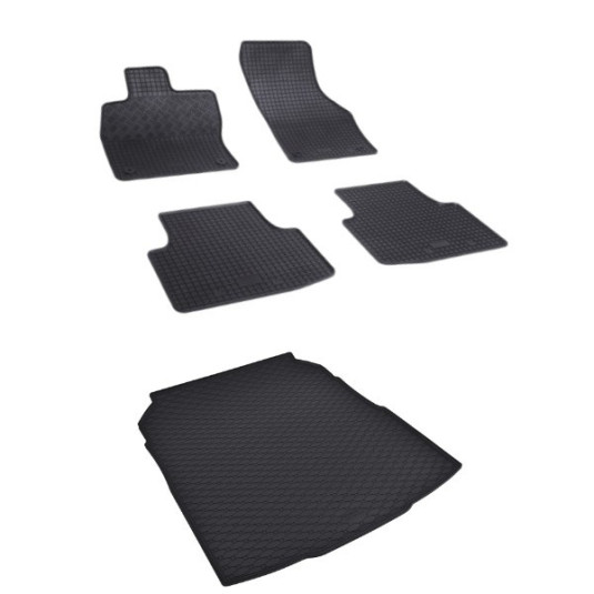 Rohože a vanička pre Volkswagen Passat Sedan 2014- (B8)