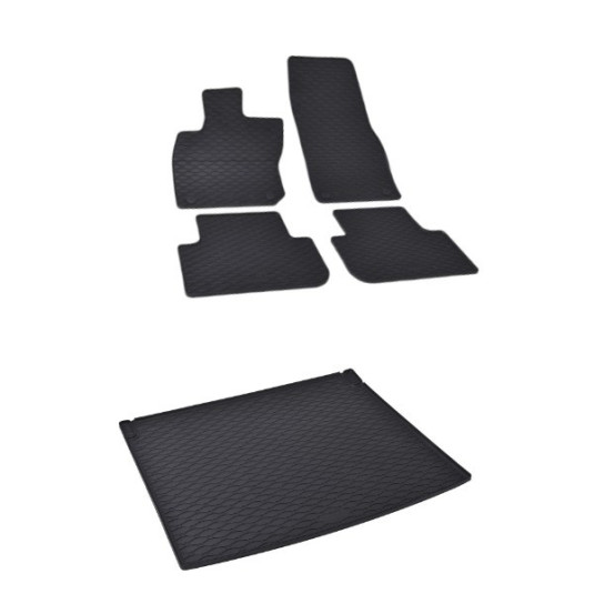 Rohože a vanička pre Volkswagen Tiguan eTSI 2024- horná a dolná poloha