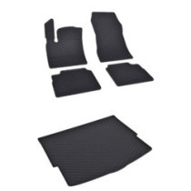 Rohože a vanička pre Nissan X-Trail 5miest MHeV 2023- horná poloha kufra