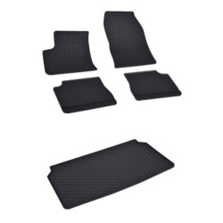 Rohože a vanička pre Opel Mokka-e 2021- horná a dolná poloha kufra