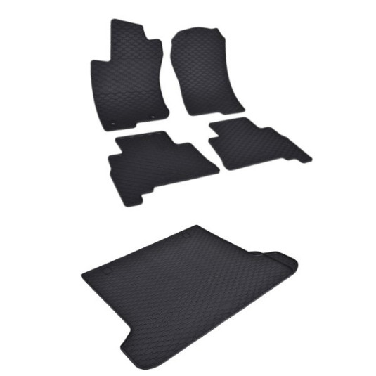 Rohože a vanička pre Toyota Land Cruiser 150 5m 2009-