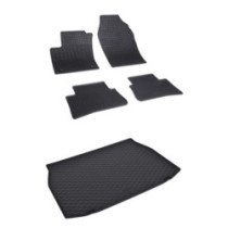 Rohože a vanička pre Toyota C-HR 2016- horná poloha kufra