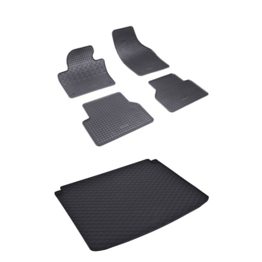 Rohože a vanička pre VOLKSWAGEN Tiguan (od 2008)