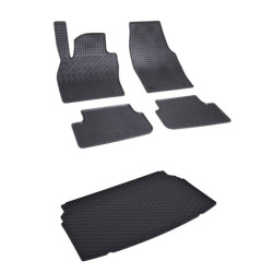 Rohože a vanička pre VOLKSWAGEN Polo HB horná a dolná poloha (od 2017)