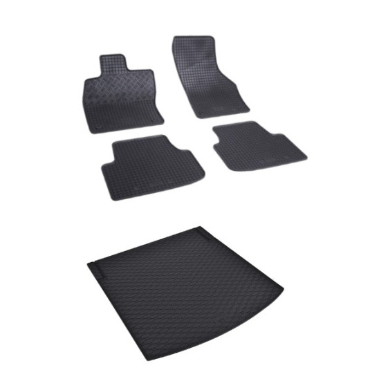 Rohože a vanička pre SEAT Leon ST - horná I dolná poloha (od 2020)