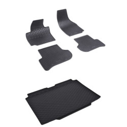 Rohože a vanička pre Škoda Yeti so sadou náradia/s rezervou (od 2009)