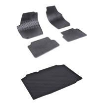 Rohože a vanička pre Škoda Fabia II HB (2007-2014)