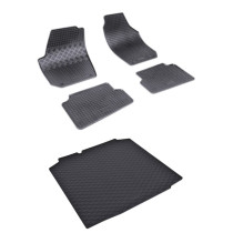 Rohože a vanička pre Škoda Fabia II com (2007-2014)