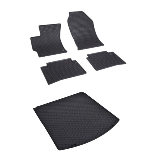 Rohože a vanička pre TOYOTA Corolla Touring Sports - horná poloha (od 2019)