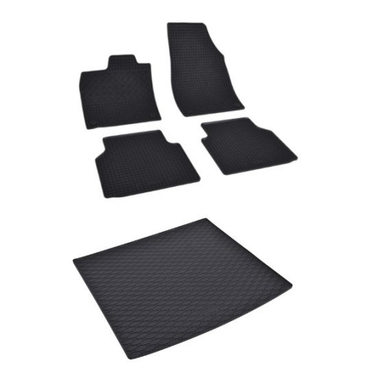 Rohože a vanička pre VOLKSWAGEN VW ID.4 (od 2021)