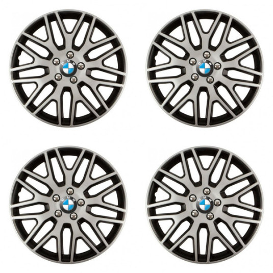 Puklice pre BMW 14 Dakar NC silver and black