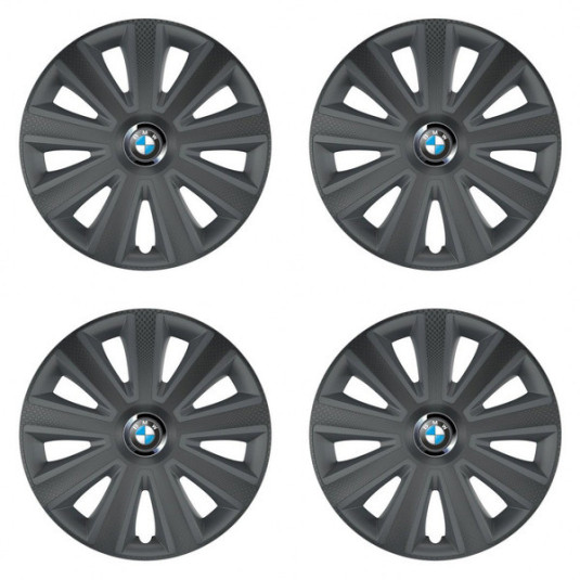 Puklice pre BMW 15 Aviator carbon grafite