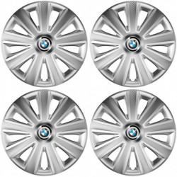 Puklice pre BMW 16 Aviator carbon RC 16 silver