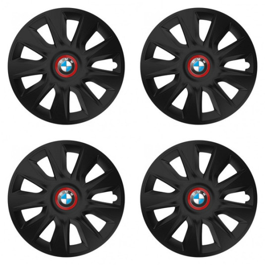 Puklice pre BMW 16 STRATOS RR black