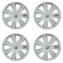 Puklice pre BMW 17 GTX carbon white