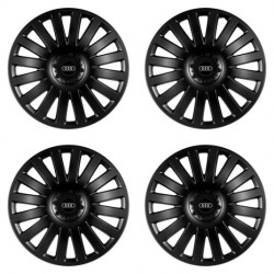 Puklice pre Audi 15 Smart black