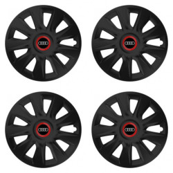 Puklice pre Audi 16 STRATOS RR black