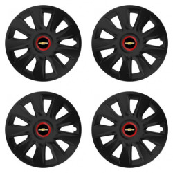 Puklice pre Chevrolet 15 STRATOS RR black