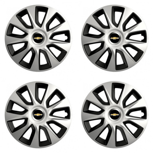 Puklice pre Chevrolet 17 STRATOS double colour