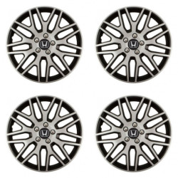 Puklice pre Honda 16 Dakar NC silver and black