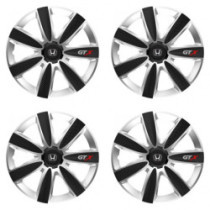 Puklice pre Honda 16 GTX CARBON silver/black