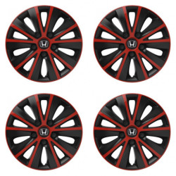 Puklice pre Honda 16 RAPIDE red and black