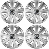 Puklice pre Hyundai 14 Aviator carbon RC silver