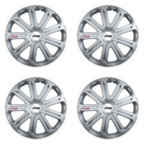 Puklice pre Jeep 14 Evo silver