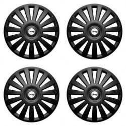 Puklice pre Jeep 15 Luxury black