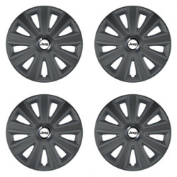 Puklice pre Jeep 15 Aviator carbon grafite