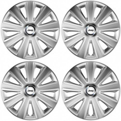 Puklice pre Jeep 16 Aviator carbon RC 16 silver