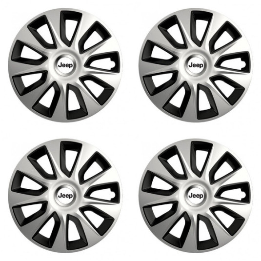 Puklice pre Jeep 16 STRATOS double colour