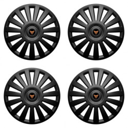 Puklice pre Cupra 15 Luxury black