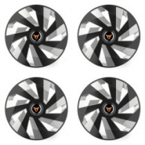 Puklice pre Cupra 15 Vector RC black and silver